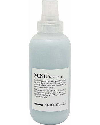 Davines Essential Haircare MINU hair serum - Несмываемая сыворотка для окрашенных волос, 150 мл - hairs-russia.ru